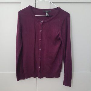 Plum Cardigan